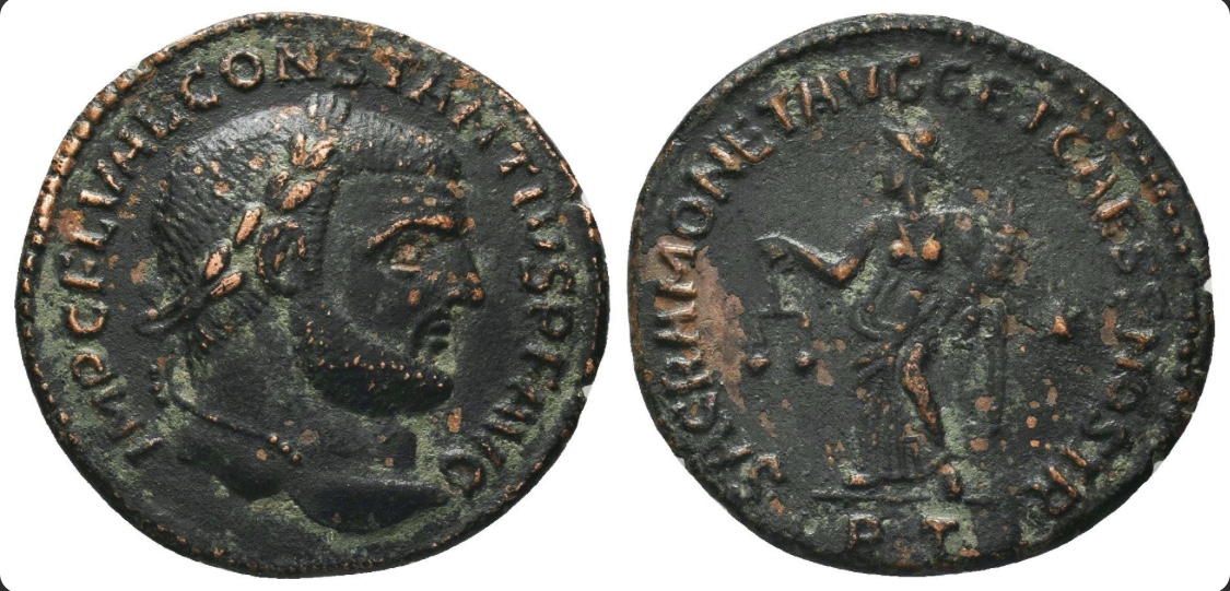 Roman-Coins-Of-The-Second-Tetrarchy-And-Later,-305-324